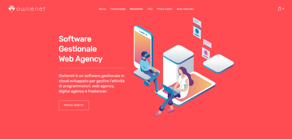 Owlienet è un software gestionale in cloud sviluppato per gestire l’attività di programmatori, web agency, digital agency e freelancer.
